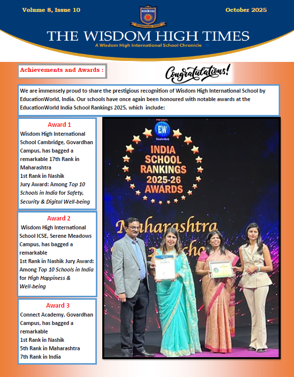 THE WISDOM HIGH TIMES OCTOBER 2025