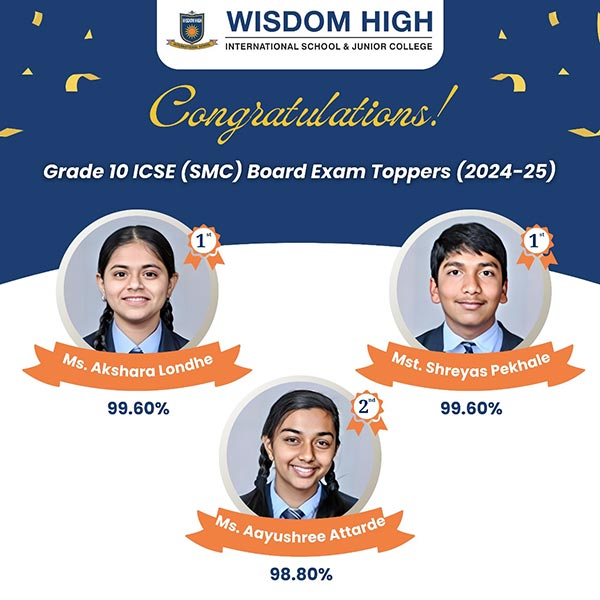 SMC - 100% RESULTS | GRADE 10 (ICSE) – 2024-2025